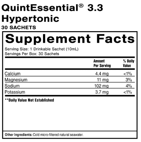 QuinEssential 3.3 Sachets (30 per box)