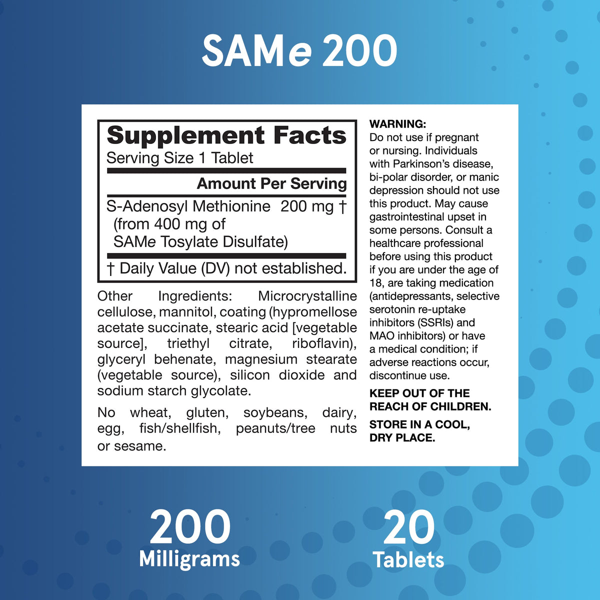 SAMe 200mg