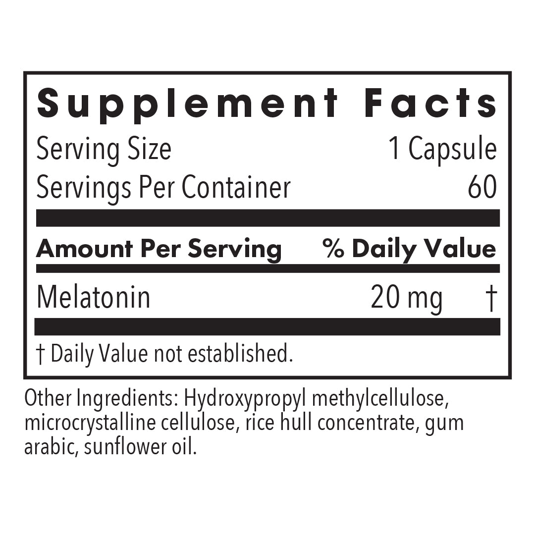 MELATONIN 20mg