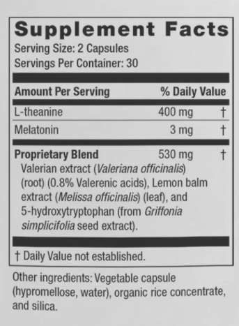 ALPHA GABA PM 60 Capsules