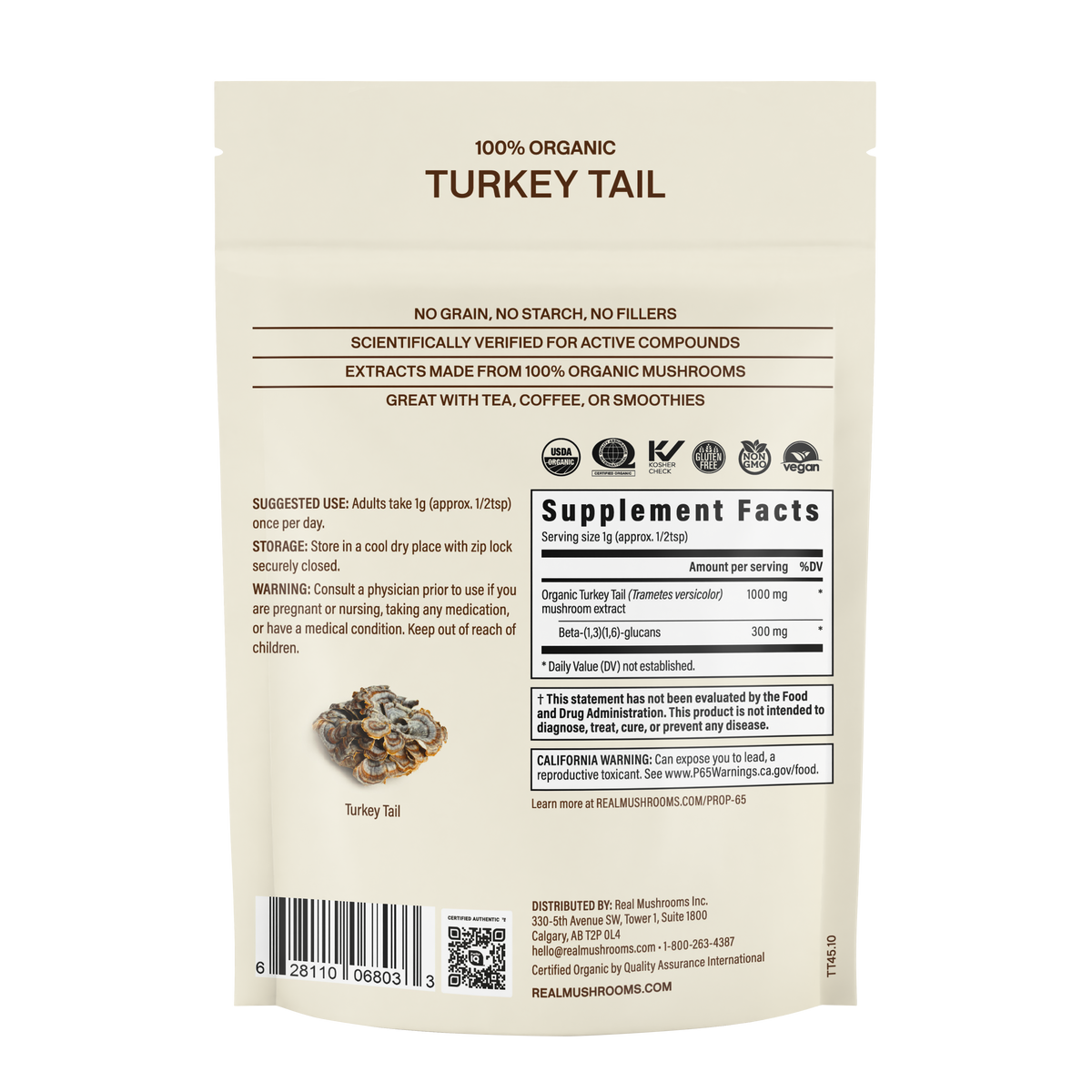 Turkey Tail Extract Bulk Powder