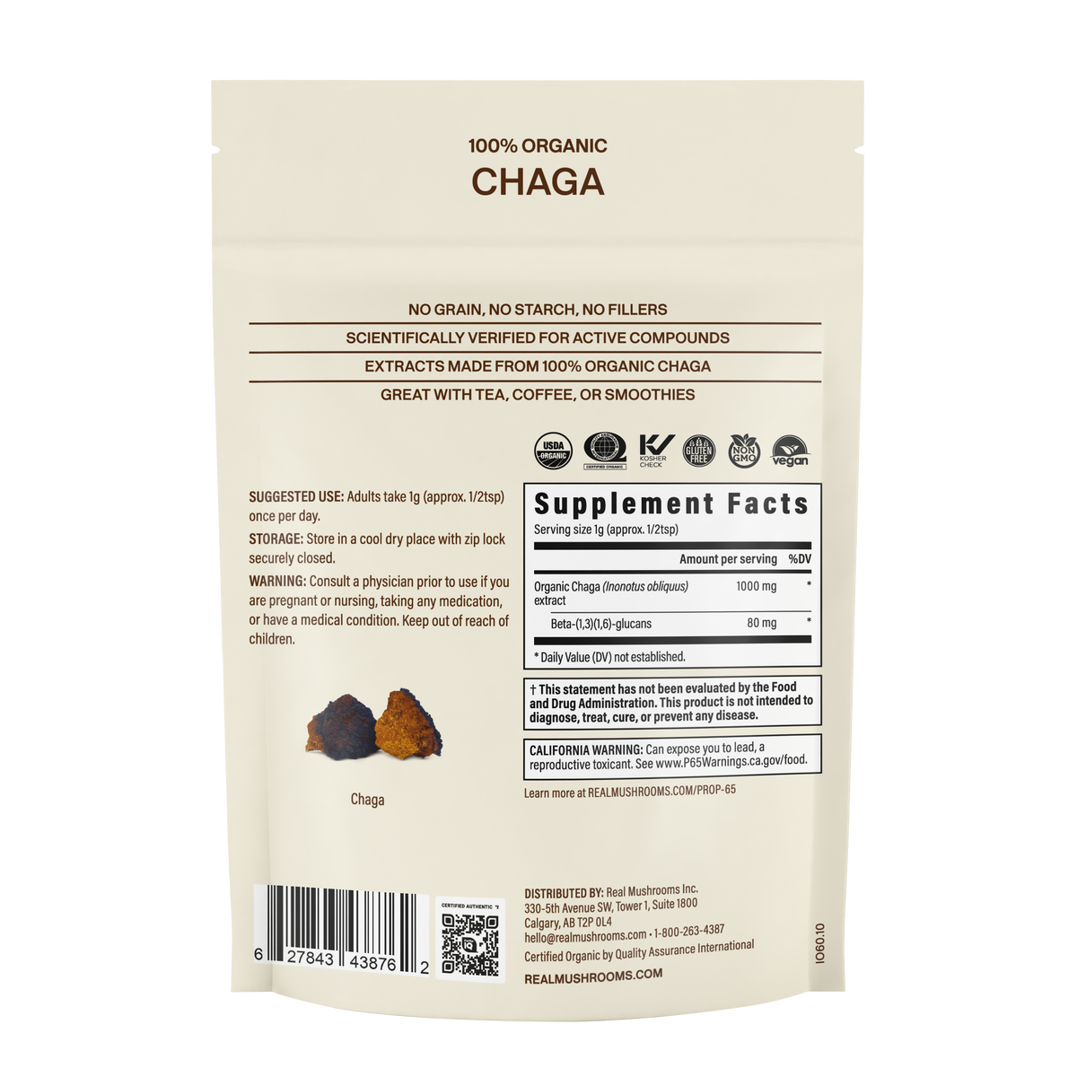 Chaga Extract Powder