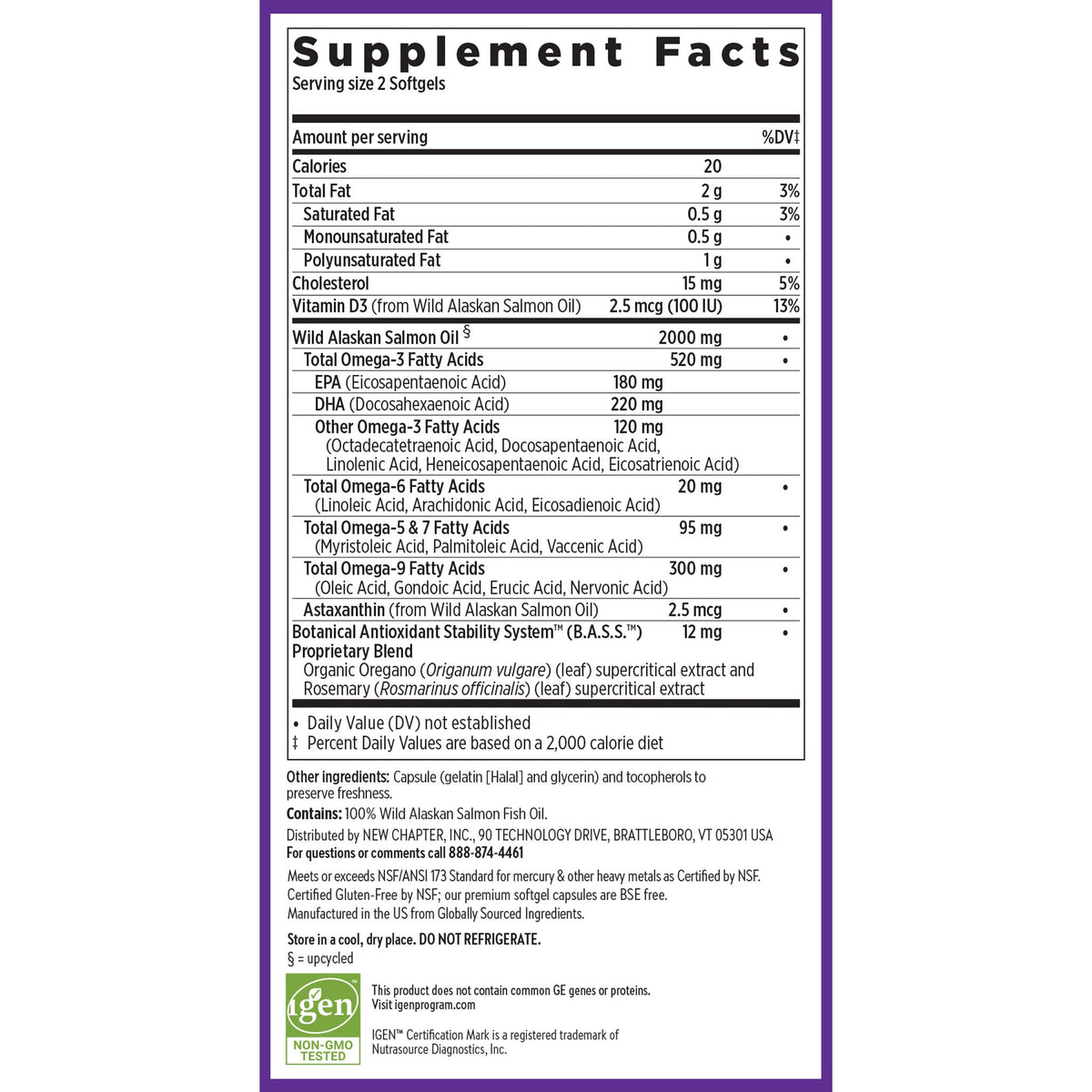 Wholemega Fish Oil (180)