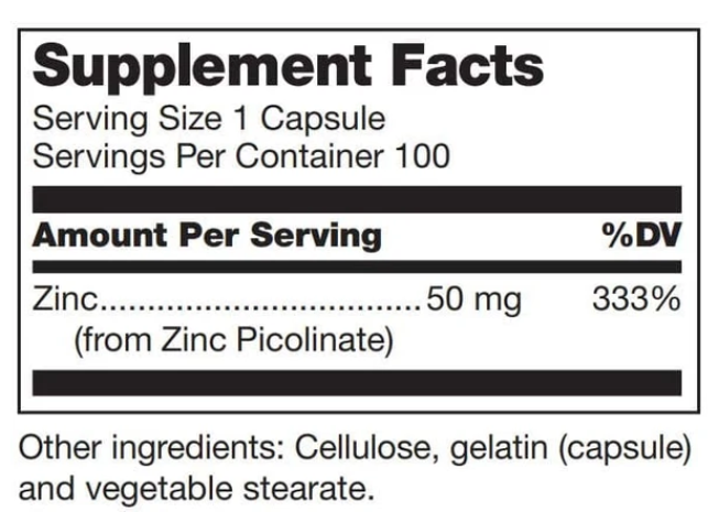Zinc Picolinate