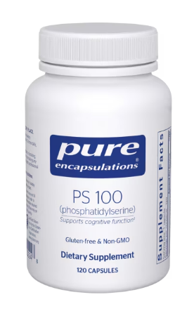 PS 100 Phosphatidylserine (120 Capsules)