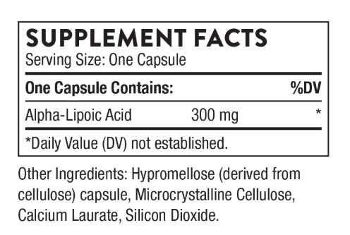 Alpha-Lipoic Acid (60)