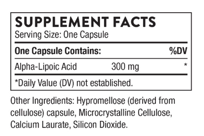 Alpha-Lipoic Acid (60)