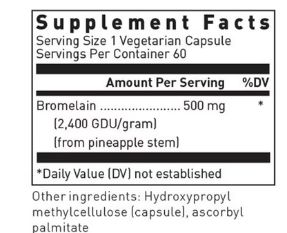 Bromelain 500 mg