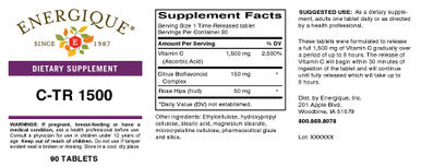 Energique C-TR 1500 90 Tablets