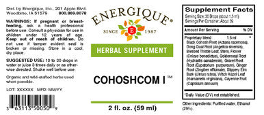Energique COHOSHCOM I 2 oz Herbal