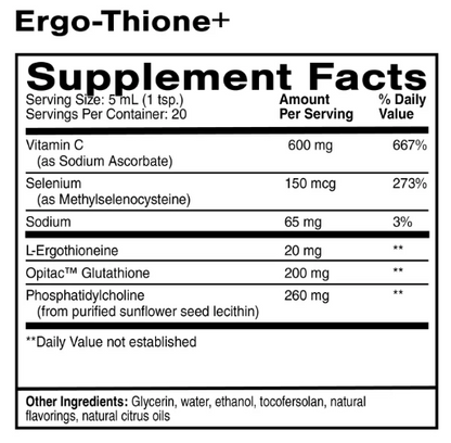 Quicksilver Ergo-Thione+ Catalyzed Free Radical Quencher (COLD SHIP)