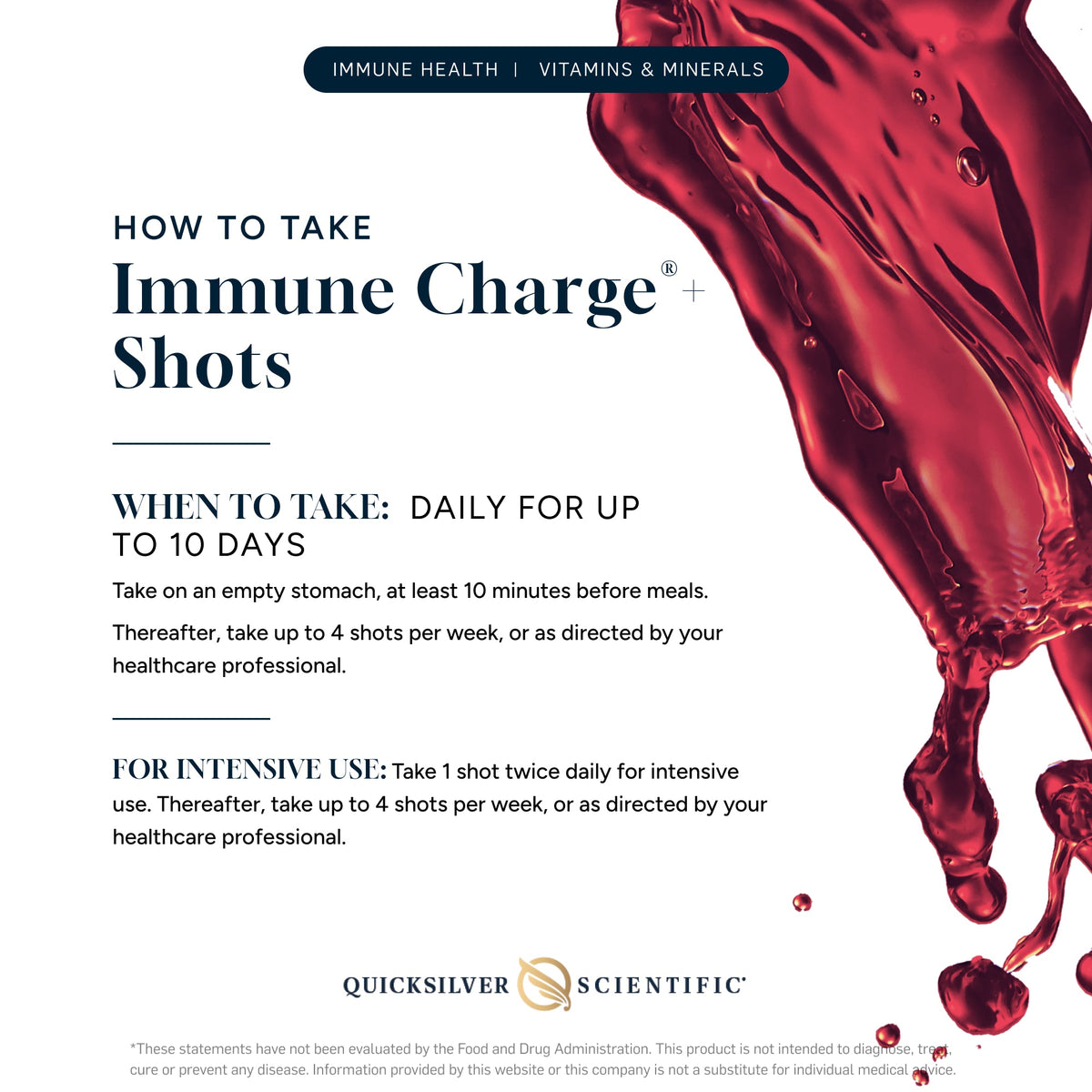 Immune Charge Shot 12 pack