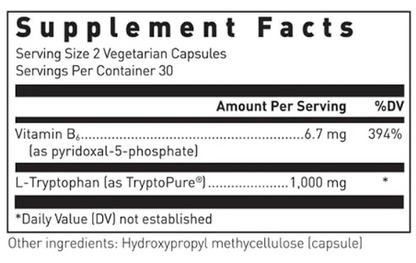 L-Tryptophan 60 Capsules