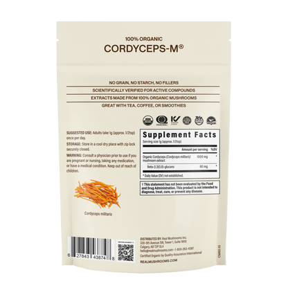 Cordyceps Mushroom Extract Bulk Powder