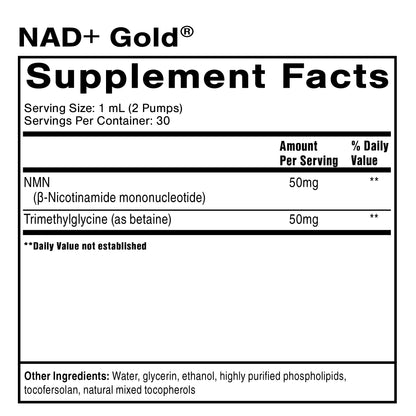 NAD+ Gold 30 ml (COLD SHIP)