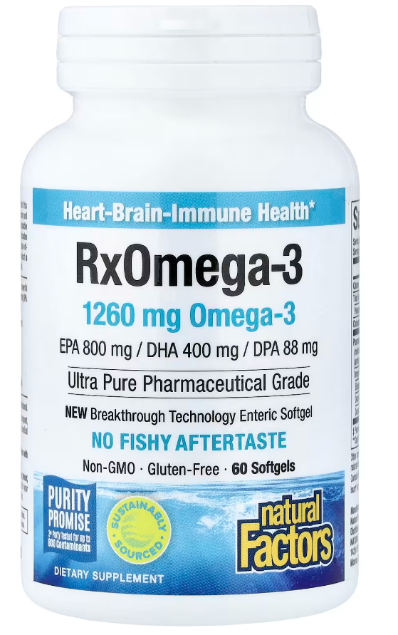 RX OMEGA-3 60 SOFT GELS