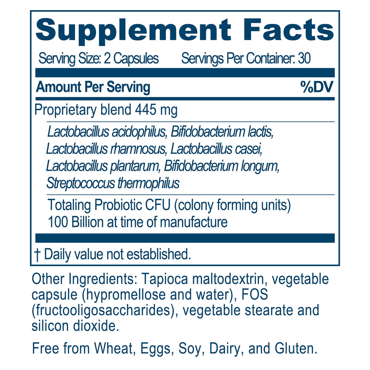 Probiotic 100B (60)