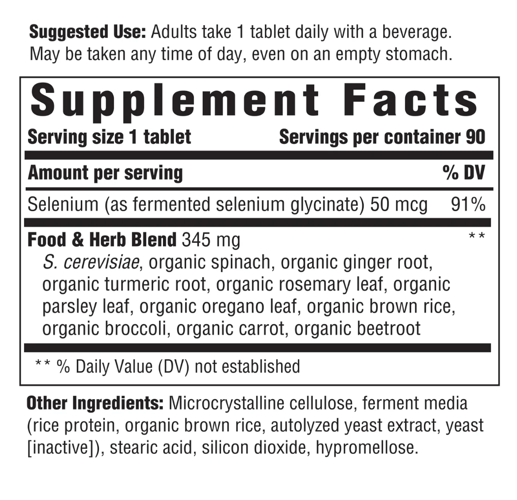 Innate Selenium 90 Tablets