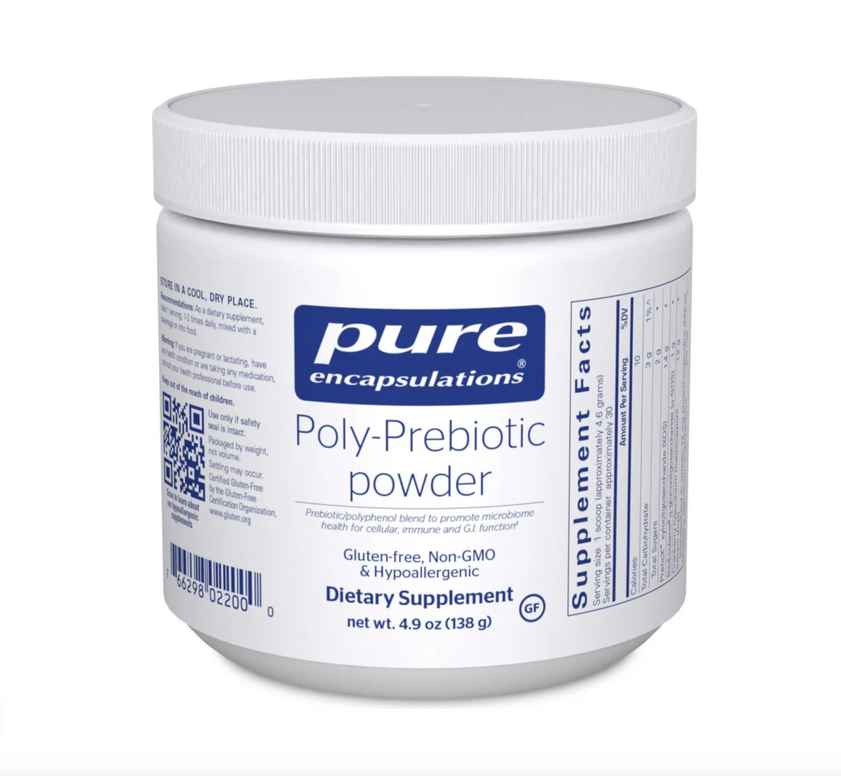 Pure Poly Prebiotic Powder 4.9oz