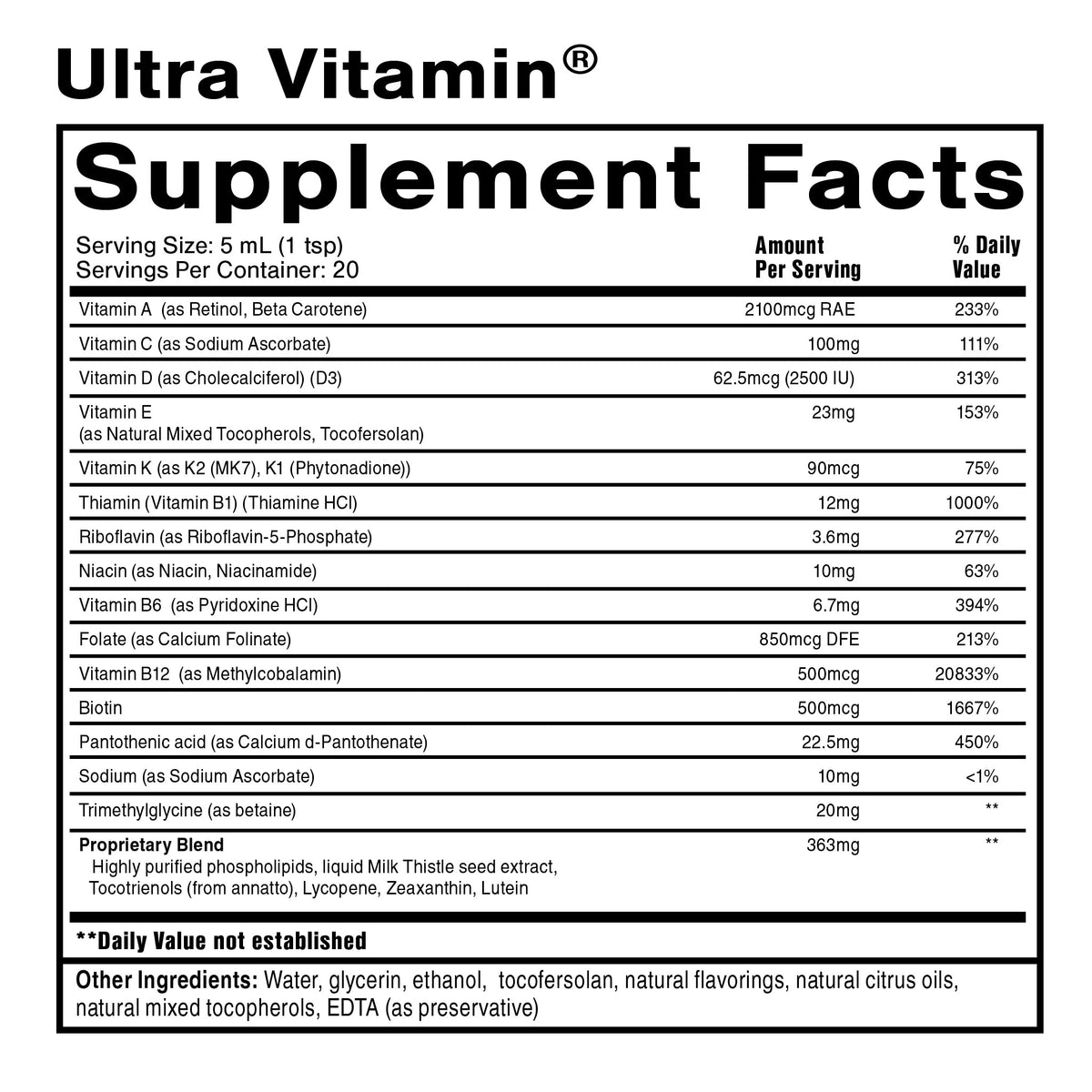 Quicksilver - Ultra Vitamin