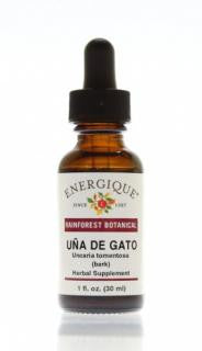 Energique UNA DE GATO 1 oz Rainforest Botanical Herbal