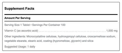 Natural C 1000 mg 100