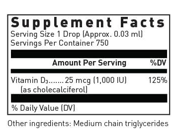 Liquid Vitamin D3 30 ML
