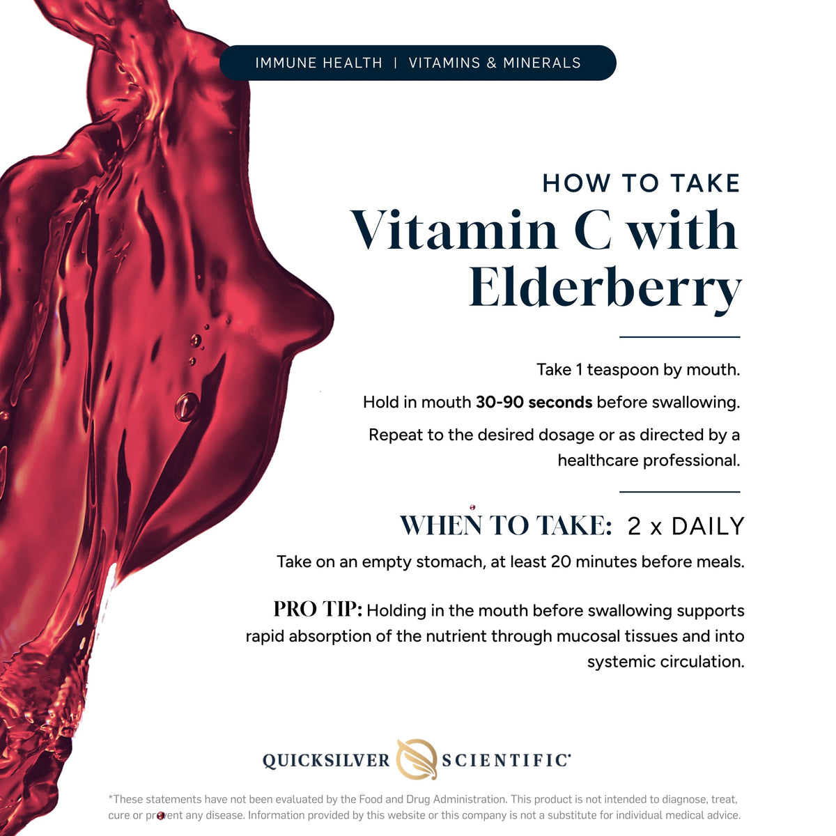 Liposomal Vitamin C+ Elderberry