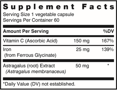 Energique Iron Plus 60 Capsules