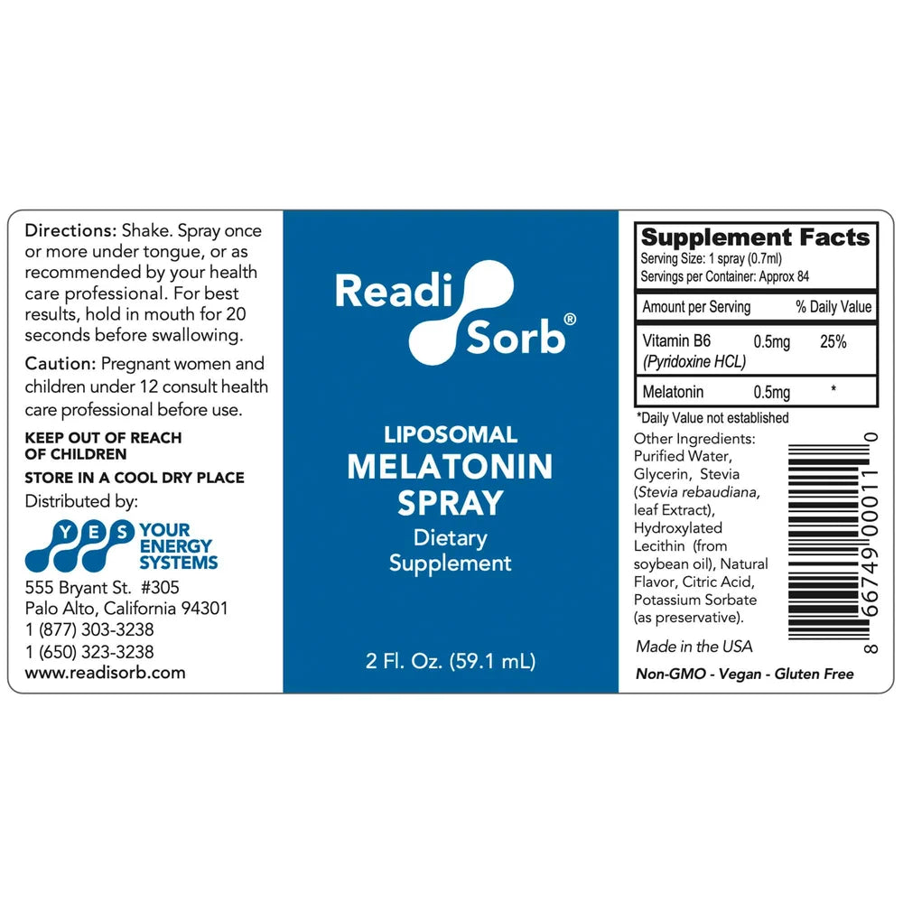 ReadiSorb Melatonin Spray