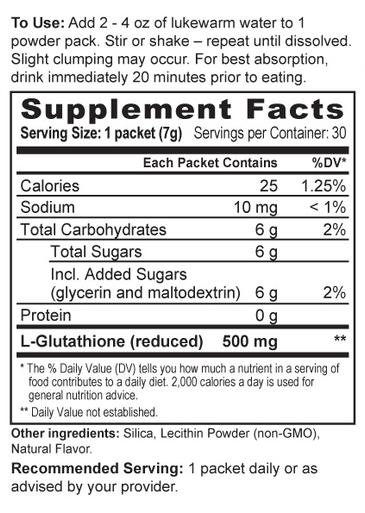 ReadiSorb Liposomal Glutathione Go Powder